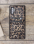 Funda tipo billetera de cuero Capri Snap On para Samsung Galaxy Note 10 Plus