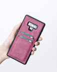 Cosa Snap On Leather Wallet Case for Samsung Galaxy Note 9