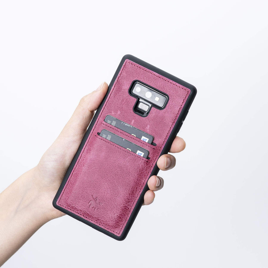 Cosa Snap On Leather Wallet Case for Samsung Galaxy Note 9