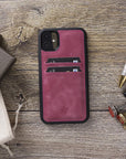 Funda tipo billetera de cuero Cosa Snap On para iPhone 11 Pro Max