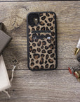 Funda tipo billetera de cuero Cosa Snap On para iPhone 11