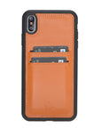 Funda tipo billetera de cuero Cosa Snap On para iPhone XS Max