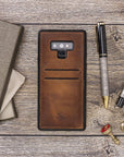 Cosa Snap On Leather Wallet Case for Samsung Galaxy Note 9