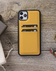 Funda tipo billetera de cuero Cosa Snap On para iPhone 11 Pro Max