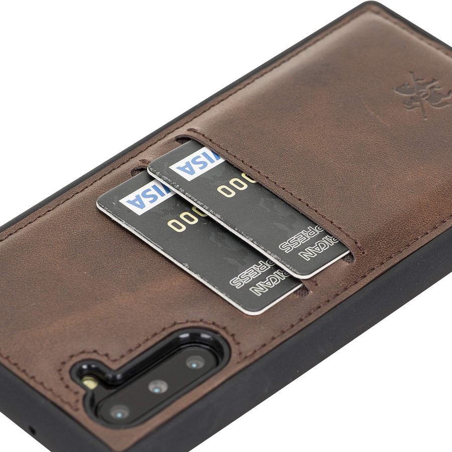 Cosa Snap On Leather Wallet Case for Samsung Galaxy Note 10