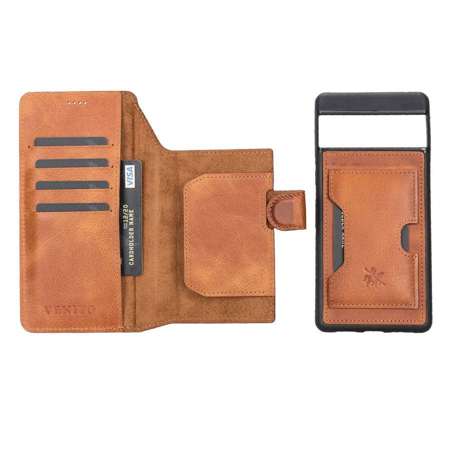 Florence-flex RFID Blocking Leather Wallet Case for Google Pixel 7 Pro