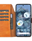 Funda tipo billetera de cuero con bloqueo RFID Florence-flex para Google Pixel 8 Pro