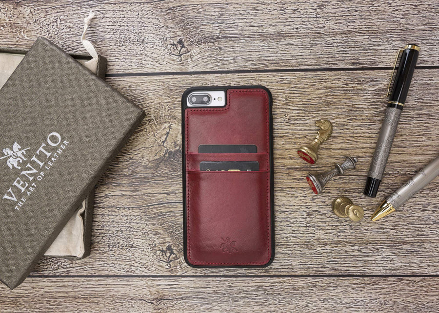 Capri Snap On Leather Wallet Case for iPhone 7 Plus