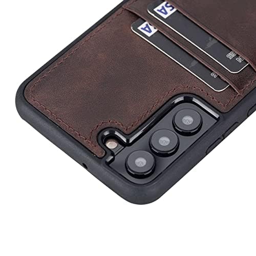 Capri Snap On Leather Wallet Case for Samsung Galaxy S22 Plus