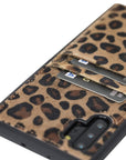 Funda tipo billetera de cuero Capri Snap On para Samsung Galaxy Note 10 Plus