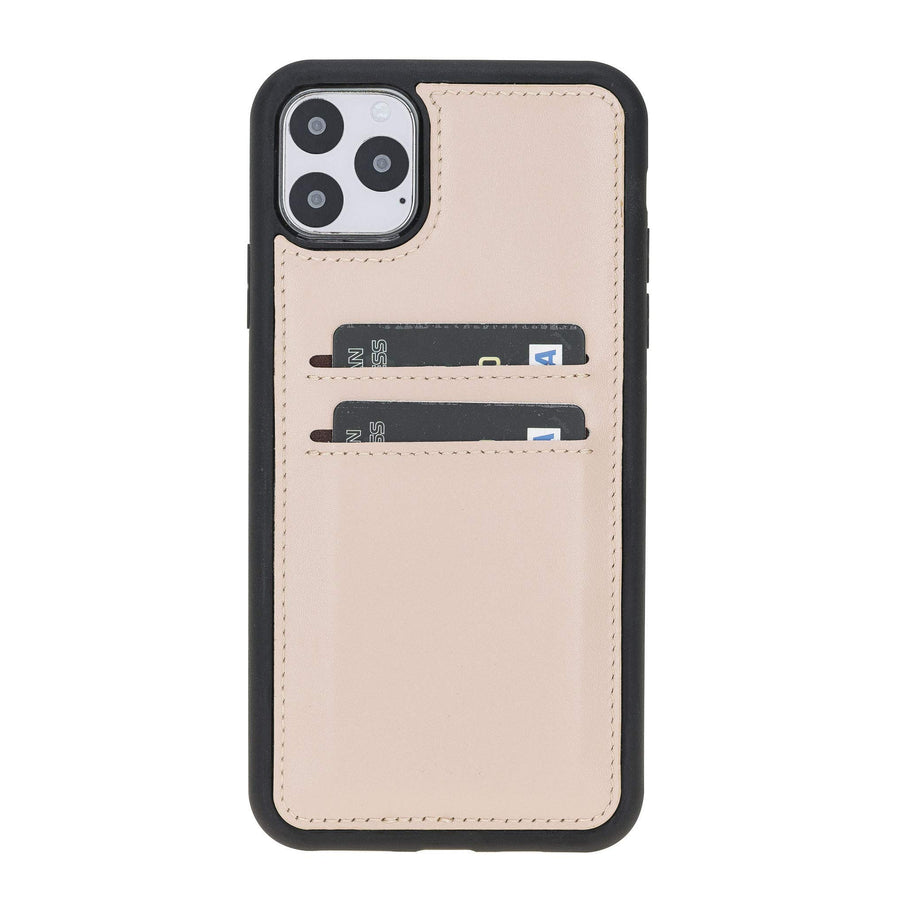 Funda tipo billetera de cuero Cosa Snap On para iPhone 11 Pro Max