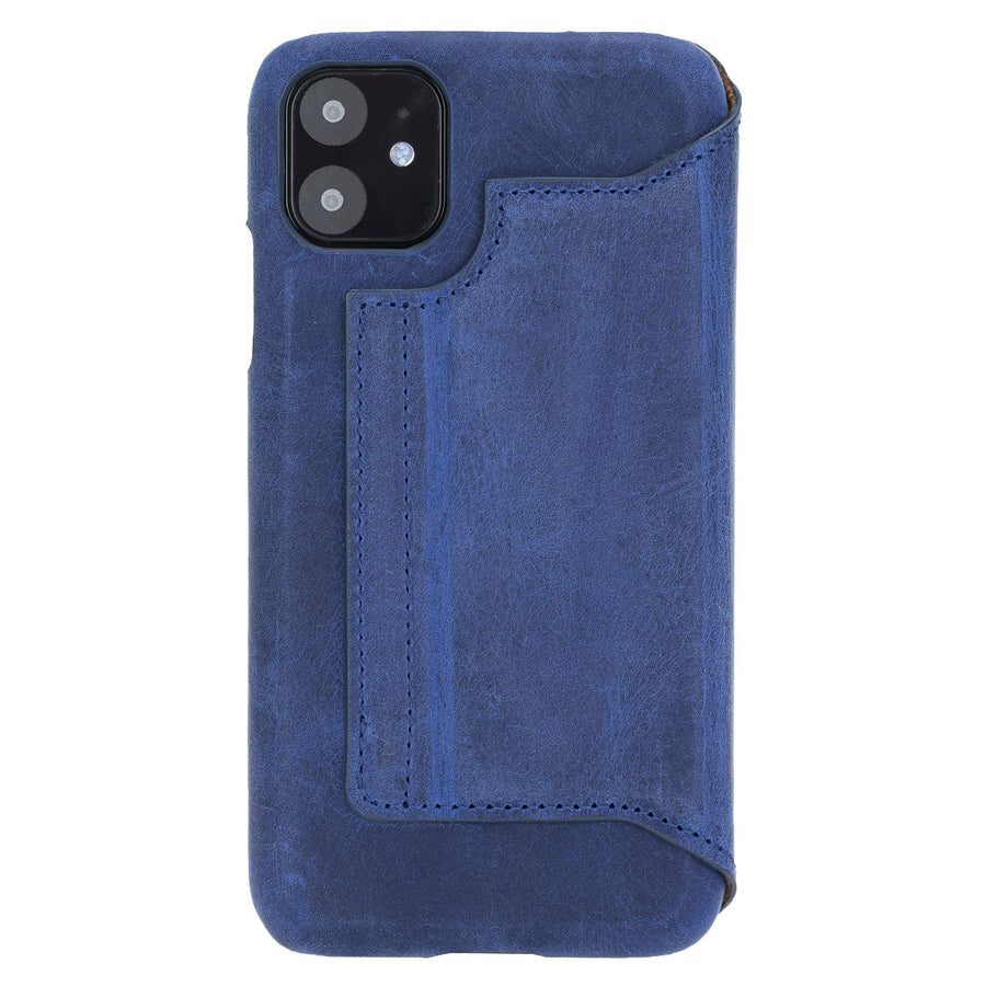 Estuche tipo billetera de cuero con bloqueo RFID Venice para iPhone 11