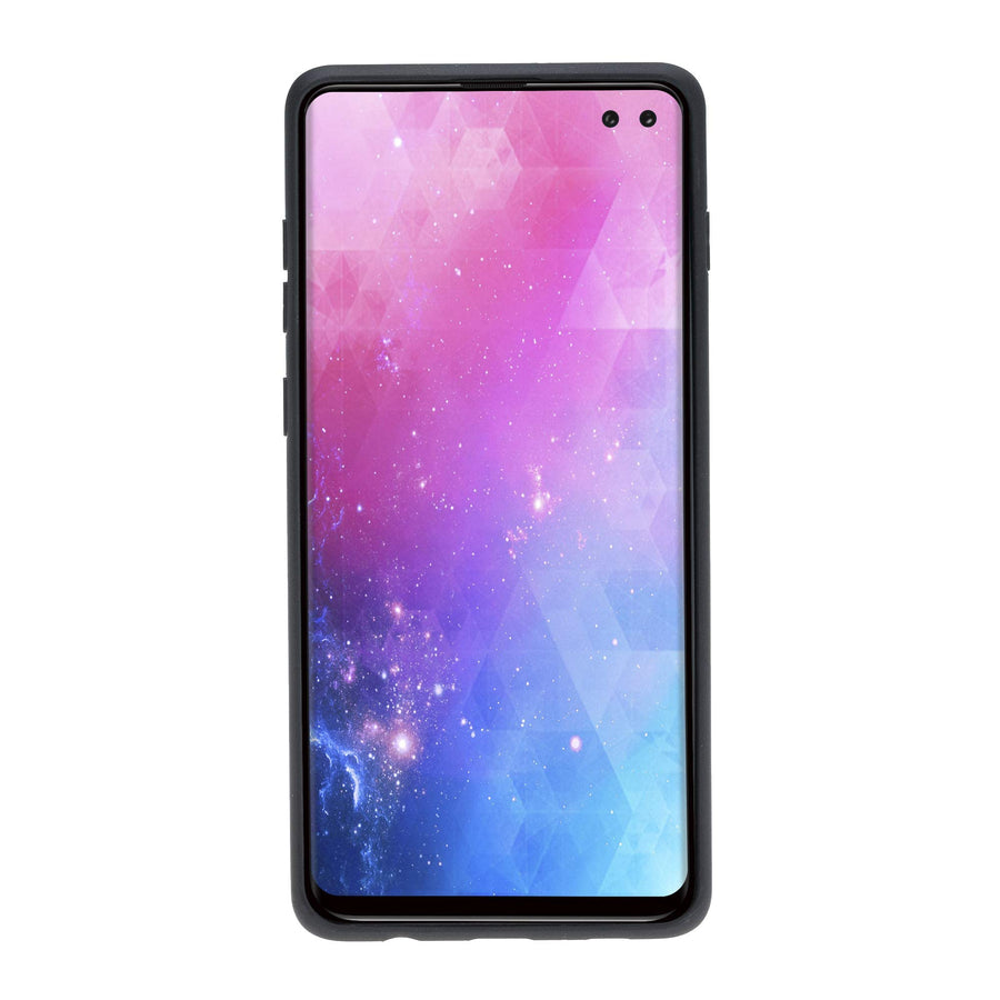 Funda tipo billetera de cuero Cosa Snap On para Samsung Galaxy S10 Plus