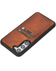 Funda tipo billetera de cuero Capri Snap On para Samsung Galaxy S23 Plus