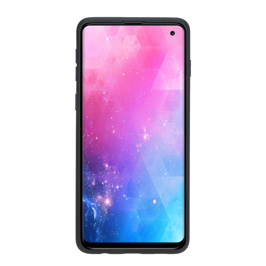 Funda tipo billetera de cuero Cosa Snap On para Samsung Galaxy S10 Plus