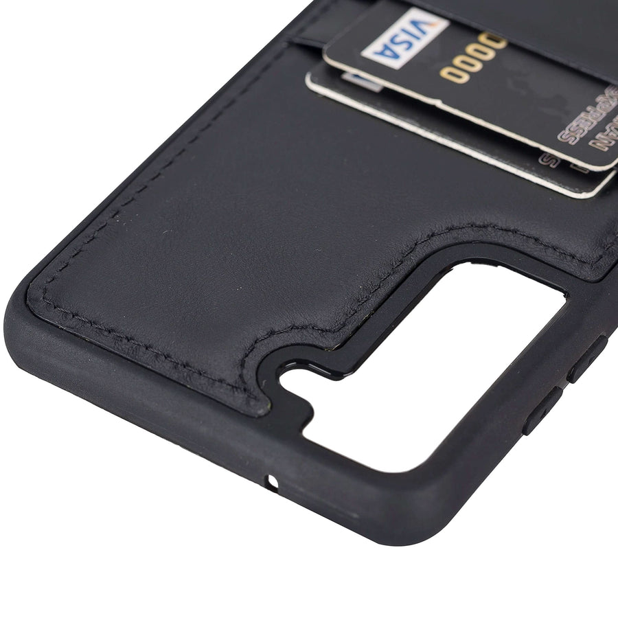 Capri Snap On Leather Wallet Case for Samsung Galaxy S21 FE