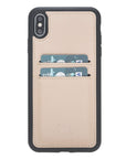 Funda tipo billetera de cuero Cosa Snap On para iPhone XS Max