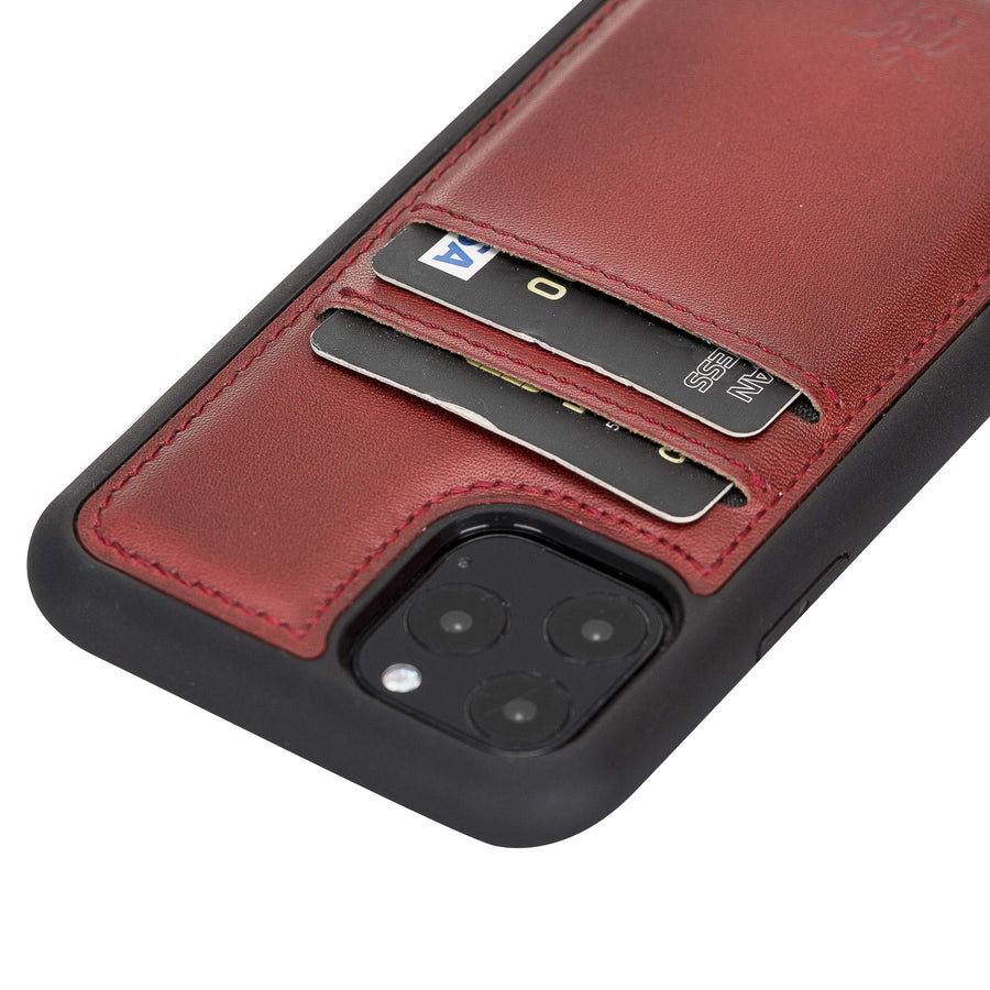 Cosa Snap On Leather Wallet Case for iPhone 11 Pro