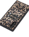 Funda tipo billetera de cuero Capri Snap On para Samsung Galaxy Note 10 Plus