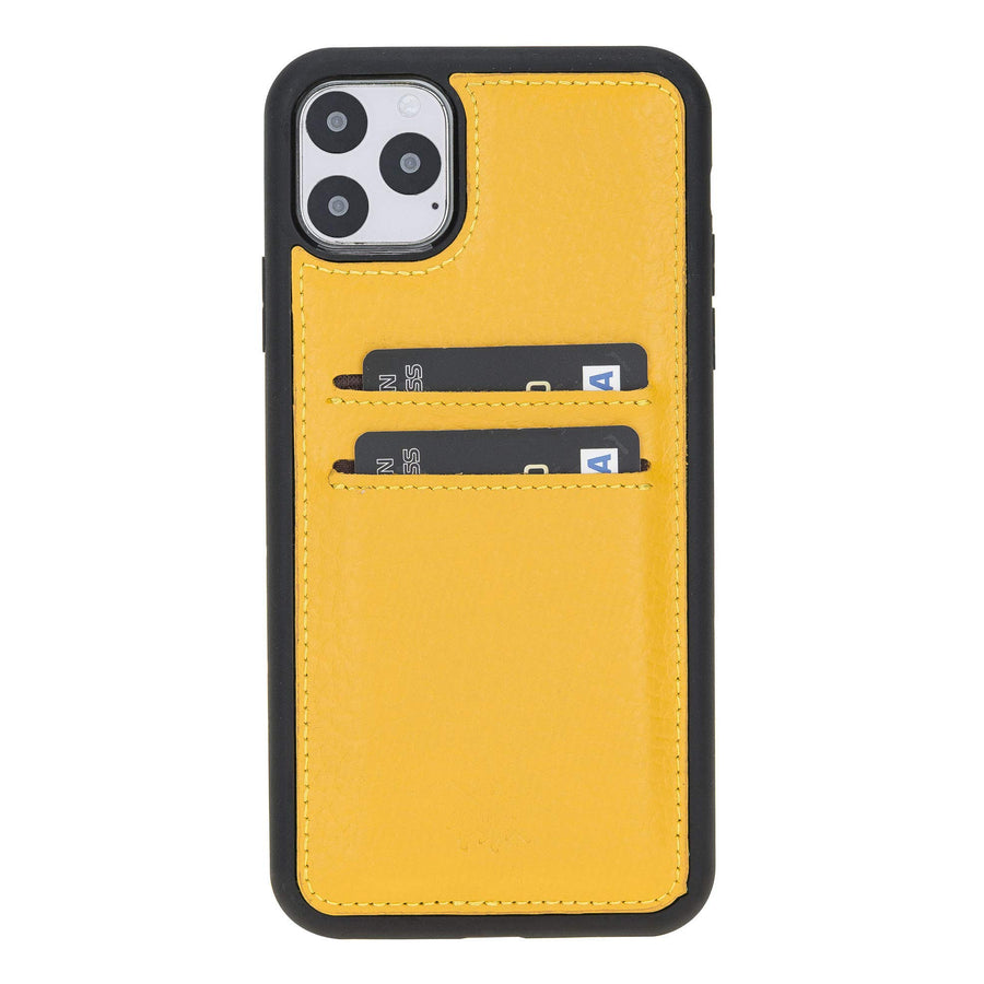 Funda tipo billetera de cuero Cosa Snap On para iPhone 11 Pro Max