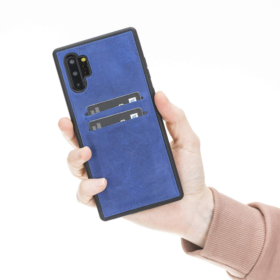 Funda tipo billetera de cuero Cosa Snap On para Samsung Galaxy Note 10 Plus