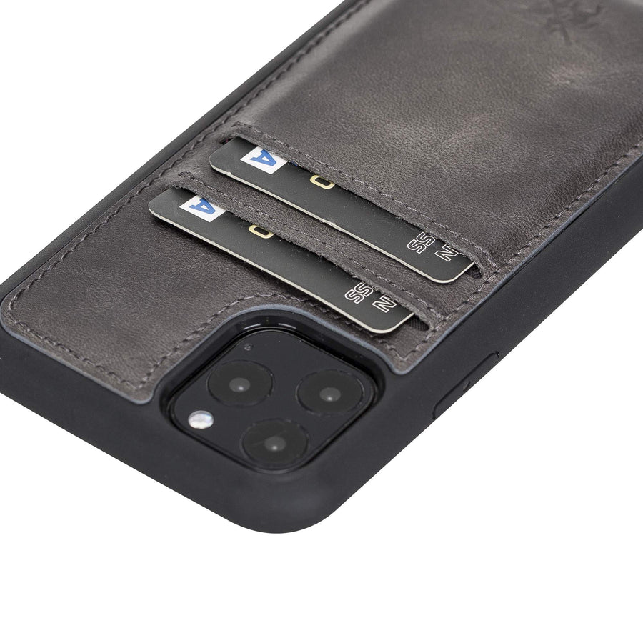 Cosa Snap On Leather Wallet Case for iPhone 11 Pro