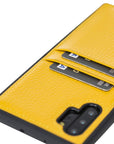 Funda tipo billetera de cuero Capri Snap On para Samsung Galaxy Note 10 Plus