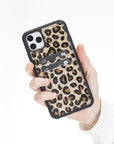 Funda tipo billetera de cuero Cosa Snap On para iPhone 11 Pro Max