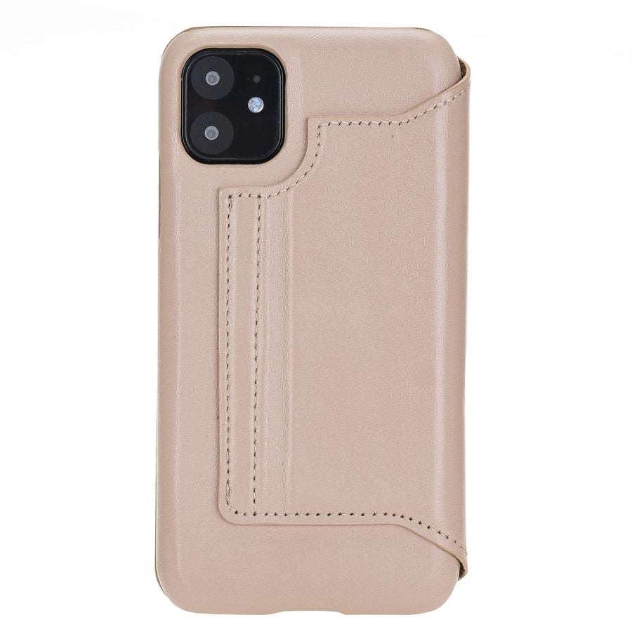 Estuche tipo billetera de cuero con bloqueo RFID Venice para iPhone 11