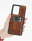 Capri Snap On Leather Wallet Case for Samsung Galaxy S20 Ultra