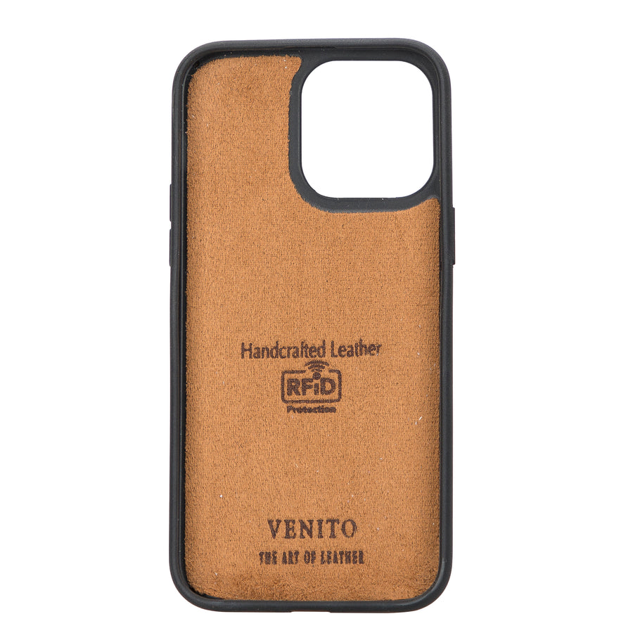 Fermo Funda de cuero para teléfono con billetera cruzada para iPhone 14 Pro Max