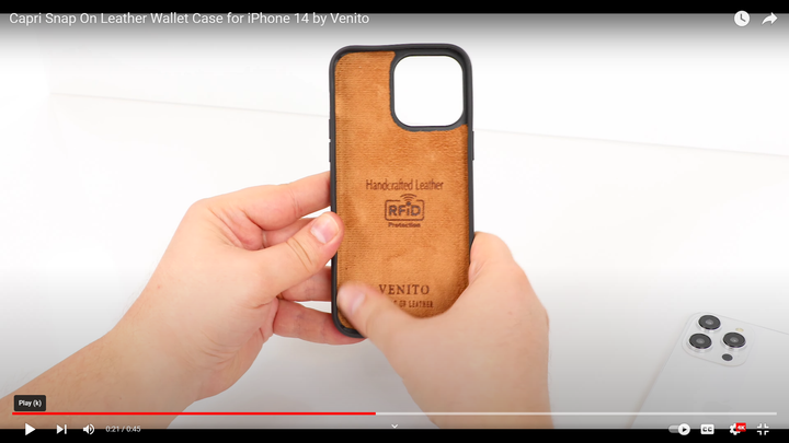Fermo Leather iPhone 13 Mini Crossbody Cardholder Wallet Case - Venito –  Venito Leather