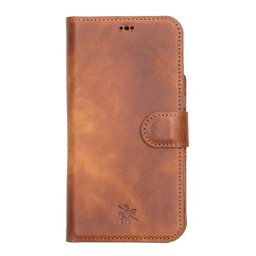 Florence RFID Blocking Leather Wallet Case for iPhone 13 Pro Max