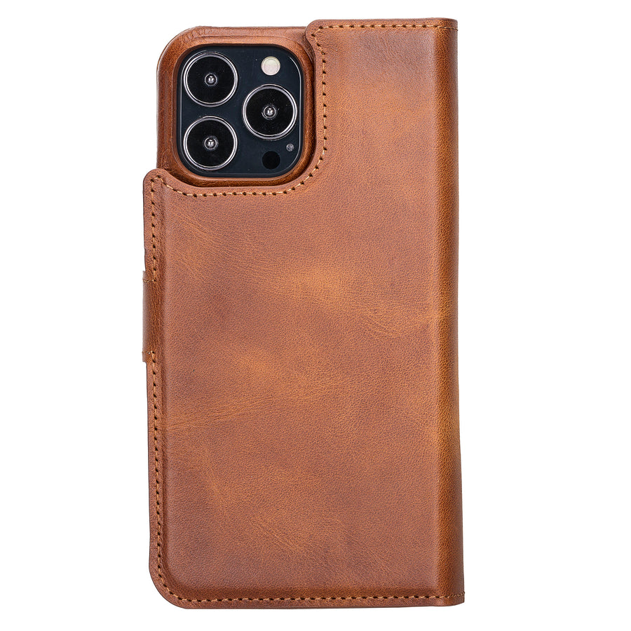 Florence RFID Blocking Leather Wallet Case for iPhone 13 Pro Max