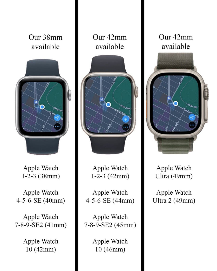 Correa de cuero Forio para Apple Watch