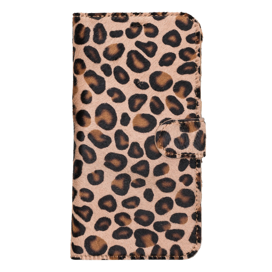 Funda tipo billetera de cuero con bloqueo RFID Florence para iPhone 13 Pro