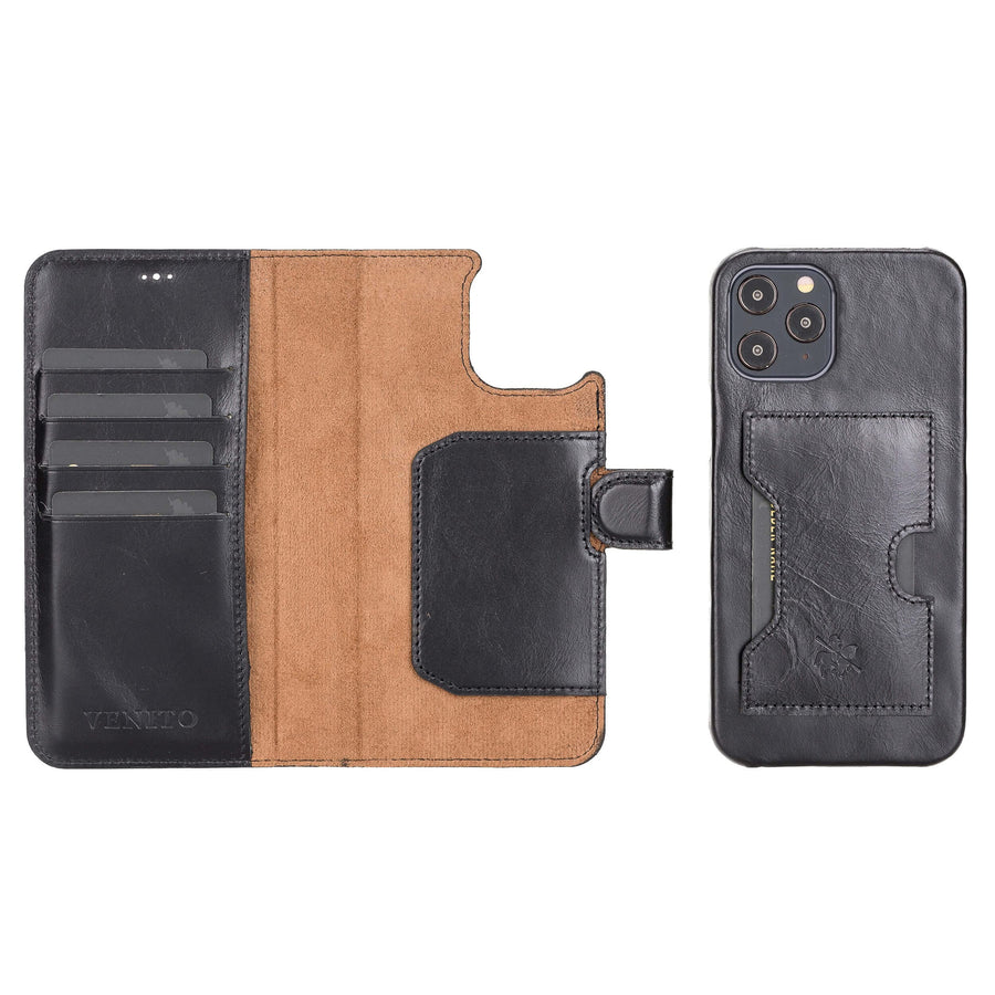 Florence RFID Blocking Leather Wallet Case for iPhone 13 Pro Max