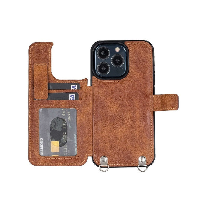 Iphone 13 Phone Case Card Holder Wallet Crossbody - Wallet Funda