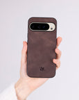 Funda de cuero Lucca Snap On para Google Pixel 8 Pro