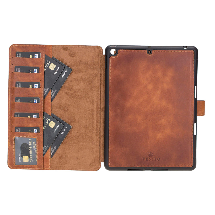 Parma Leather iPad Mini Smart Folio Case with Apple Pencil Holder ...