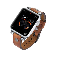 Correa delgada de cuero Perugia para Apple Watch