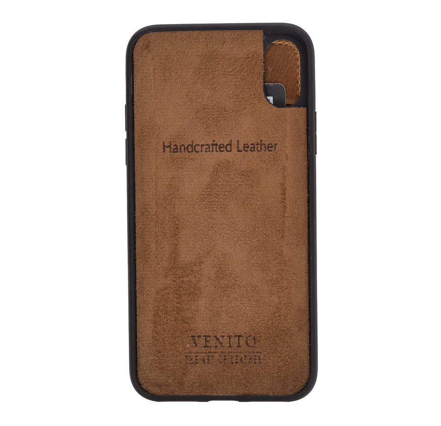 Verona iPhone XS Leather Flip-Back Wallet Case - Venito – Venito Leather