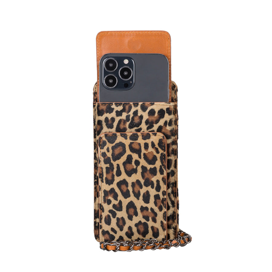  Leopard African Animal 15 FLIP Wallet Phone CASE Cover for  Apple iPhone 13 Mini : Cell Phones & Accessories